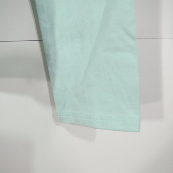 Eddie Bauer Surplice Top Womens Extra Small Seafoam Pima Cotton Long Sleeve - Picture 4 of 7